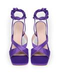 Сандалии 8 By Yoox, фиолетовый - фото 3
