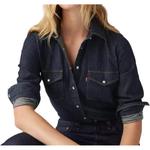 Классическая рубашка Levi's Levis, темно-синий - фото 5