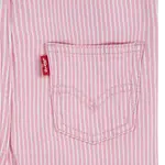 Комбинезон Levi's Railroad Stripe, розовый - фото 5