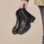 Ботинки Martin Boot женские Gemeiq, бежевый - фото 6