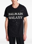 Balmain футболка Galaxy, черный - фото 5