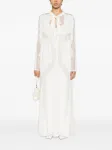 Платье макси Ram P.A.R.O.S.H., белый - фото 2