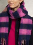Шарф Lois Check Hobbs, Pink/Navy - фото 4