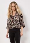 Блуза Apricot Button-down blouse, Black - фото