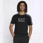 Футболка стандартного кроя Ea7, черный - фото 2