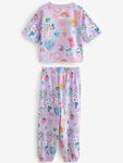 Пижама Next, цвет Mint/Light purple/Pink - фото 2