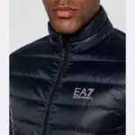 Пуховик стандартного кроя Ea7, синий - фото 4