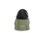 Лоферы на платформе Steve Madden Trifecta, черный/оливковый - фото 3