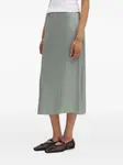 Юбка миди Marc O'Polo, зеленый - фото