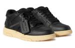 Кроссовки out of office leather sneakers 'black yellow' Off-White, черный - фото 2