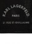 Сумка KARL LAGERFELD SQUARE TOTE, Black - фото 5