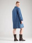 Vero Moda Curve Рубашка-платье 'VMCFindo' в синем дениме - фото 3