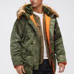 Alpha Industries Парка мужская, Black - фото 7