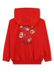 Куртка с логотипом Kenzo Kids, красный - фото 2