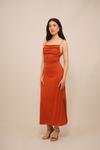 Платье WAL G. YSABELLA STRAPPY DRESS, Burnt Orange/Orange - фото 2