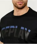 Футболка regular fit Replay, черный - фото 4