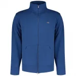 Свитер Gant Reg Shield half zip, синий - фото