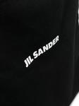 Jil Sander сумка-тоут с логотипом, черный - фото 3