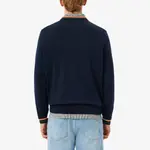 Джемпер мужской LACOSTE, сине-коричневый - фото 5