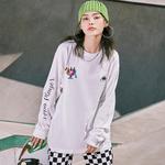 Свитшот унисекс Kappa, Korean White-012 - фото 8