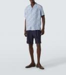 Льняные шорты Berluti, Shades Of Blue - фото 2