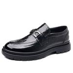 Лоферы мужские черные MODENGPAN, 3 см, коричневые - фото