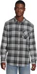 Мужская фланелевая рубашка Penmar Check Quiksilver, Quarry - фото