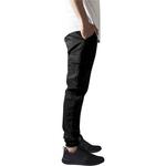 Брюки Urban Classics Washed Cargo Twill, черный - фото 4