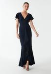 Платье BWLDR ZARIA MAXI, Navy Blue/Blue - фото