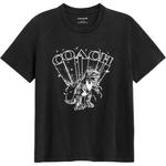 Футболка Regular Fitted женская COACH, черный - фото