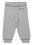 Джоггеры с логотипом Marni Kids, серый - фото