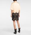 Вышитое мини-платье Stella McCartney, Custard - фото 3