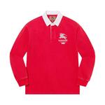 Топ Supreme x Burberry Rugby, Red - фото