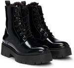 Женские современные ботильоны HUGO, Black - фото