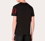 Футболка с принтом логотипа Valentino, черный - фото 4