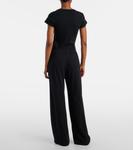 Хлопковые ребристые спортивные брюки Nando Leset, черный - фото 3