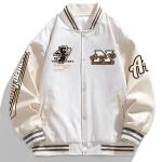 Qnxeey Бейсбольная майка унисекс, White - фото 4