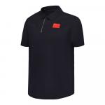 LINING Футболка-поло Glory Series унисекс deep mysterious blue - фото