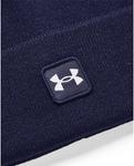 Шапка-манжета унисекс Under Armour Halftime, (410) Midnight Navy/White - фото 3
