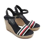 Танкетка с добавлением кожи Tommy Hilfiger, синий - фото 2