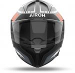 Шлем Airoh Matryx Rider, Black Matt/Grey/Red - фото 3