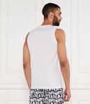 Майка Slim fit Karl Lagerfeld, белый - фото 3