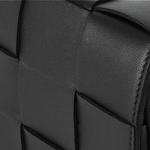 Сумка-кассета черная Bottega Veneta - фото 5