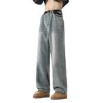 Джинсы унисекс K411, черный - фото