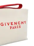 Клатч с логотипом Givenchy, нейтральный - фото 4