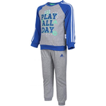 Adidas Спортивная одежда Casual серый для малышей - фото 5