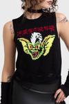 Топ Killstar Gremlins - Stripe Distressed Knit Vest, черный - фото