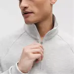 Lululemon Свитшот Smooth Spacer SS25 мужской серый белый - фото 6