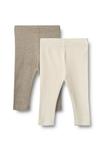 Леггинсы 2ER PACK JULES Wheat, бежевый - фото