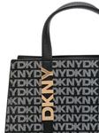 Сумка-тоут DKNY маленькая Avril, черный - фото 4
